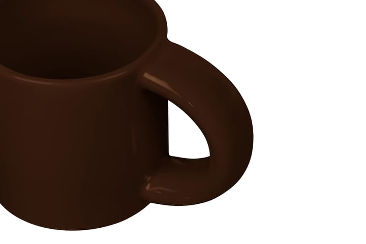 Caneca Bronto 30 cl 2 un., Brown Hem