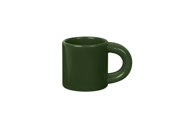 Chávena de expresso Bronto 10 cl 4 un. - Green - Hem