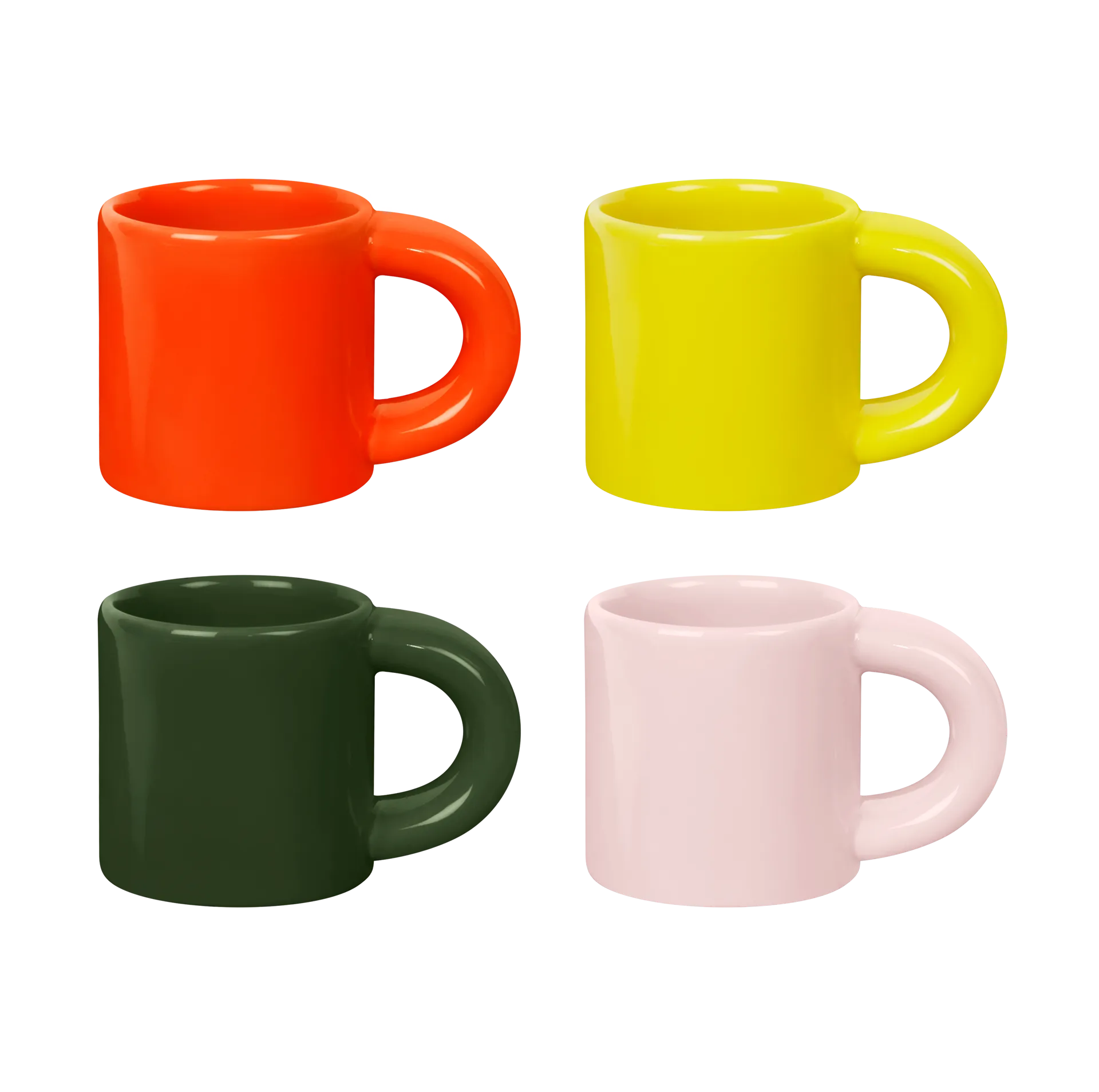 Chávena de expresso Bronto 10 cl 4 un., Multi Hem