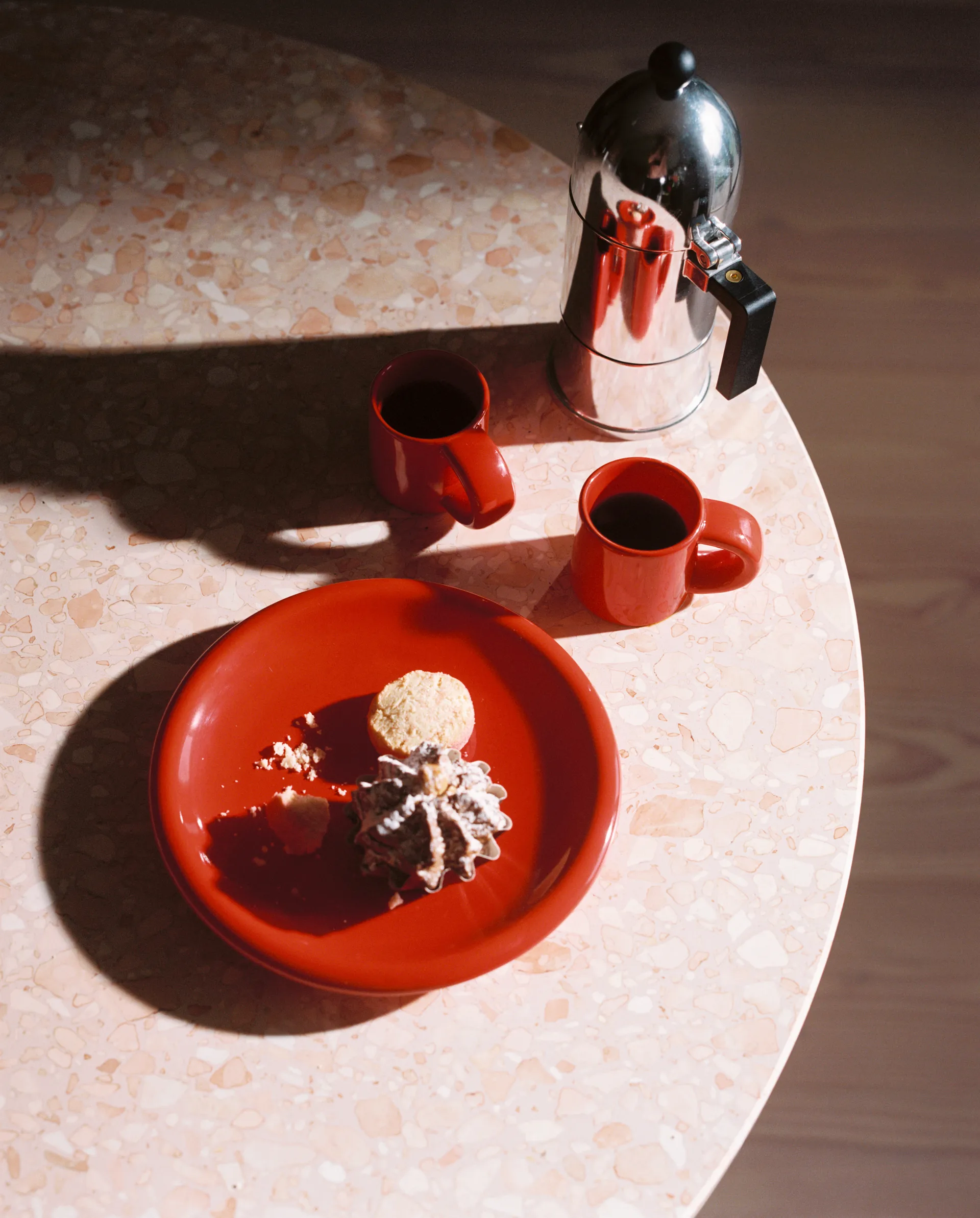 Chávena de expresso Bronto 10 cl 4 un., Orange Hem