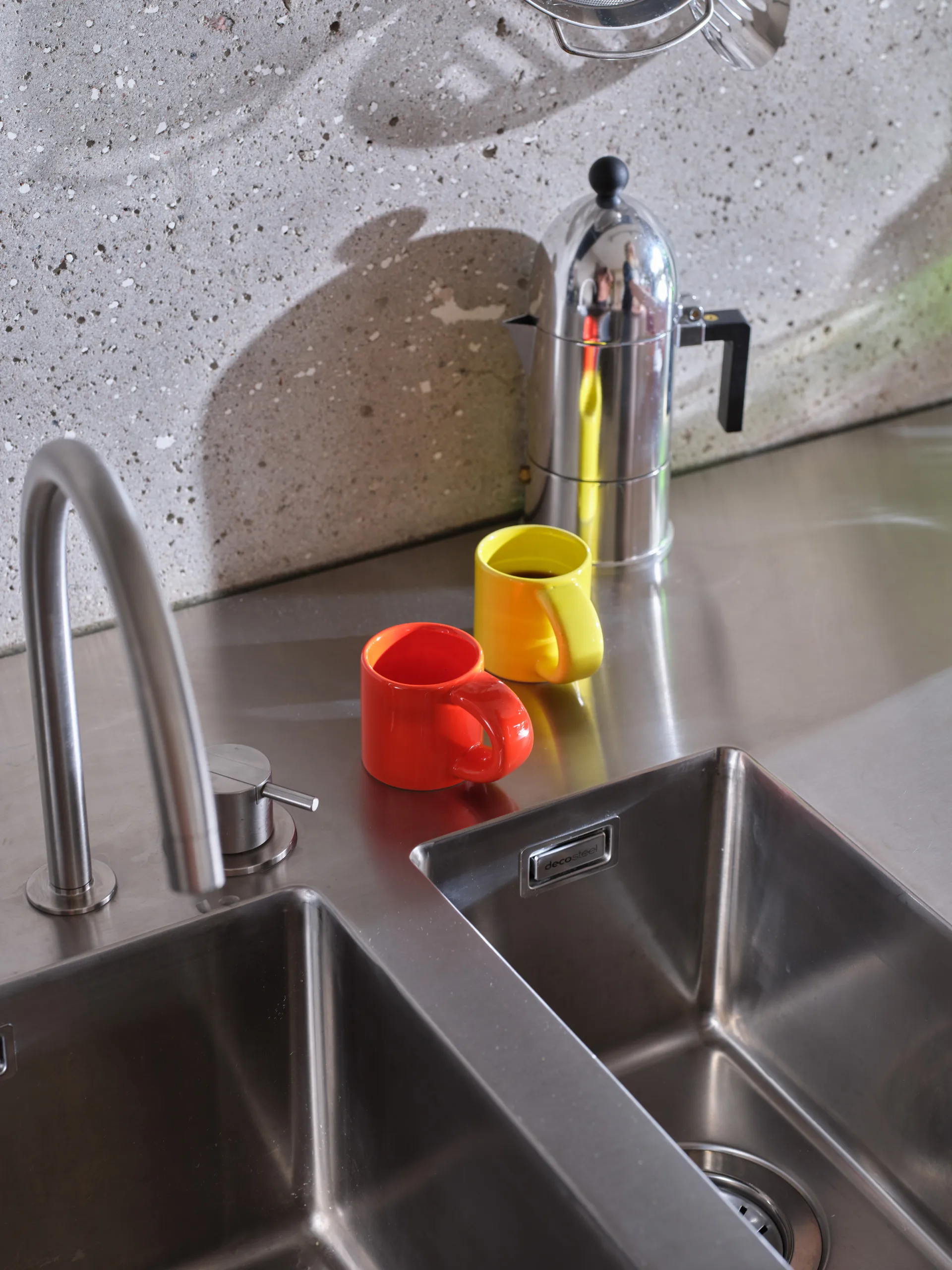 Chávena de expresso Bronto 10 cl 4 un., Orange Hem