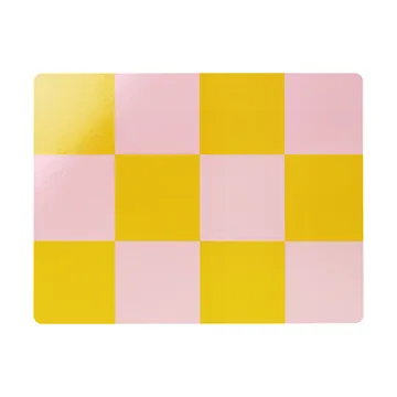Individual de mesa Check 30x40 cm 2 un. - Honey-pink - Hem