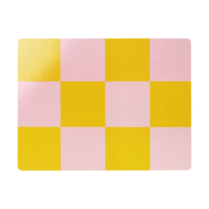 Individual de mesa Check 30x40 cm 2 un. - Honey-pink - Hem