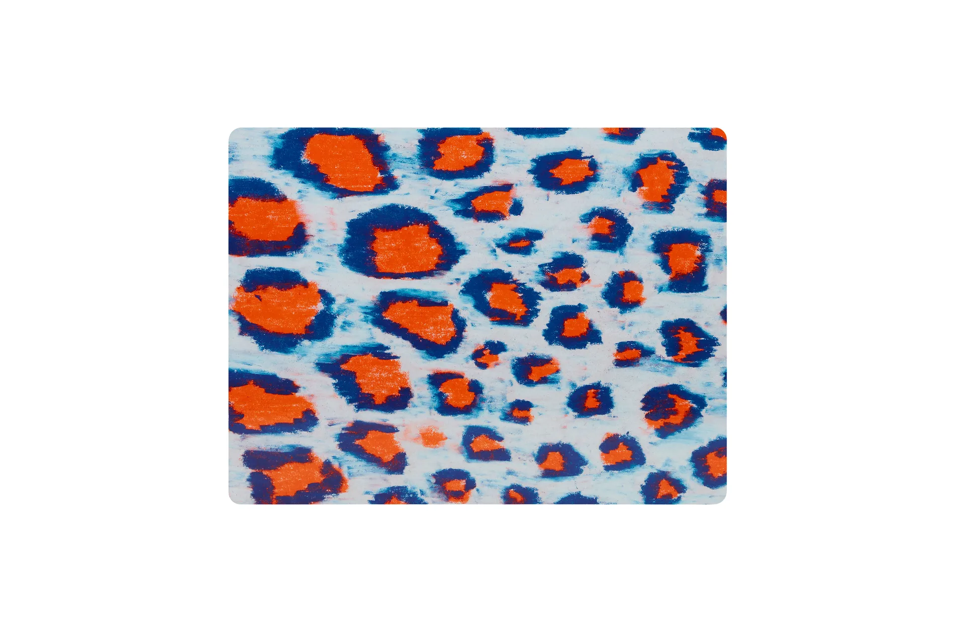 Individual de mesa Monster 30x40 cm 2 un., Coral-white-ultramarine blue Hem