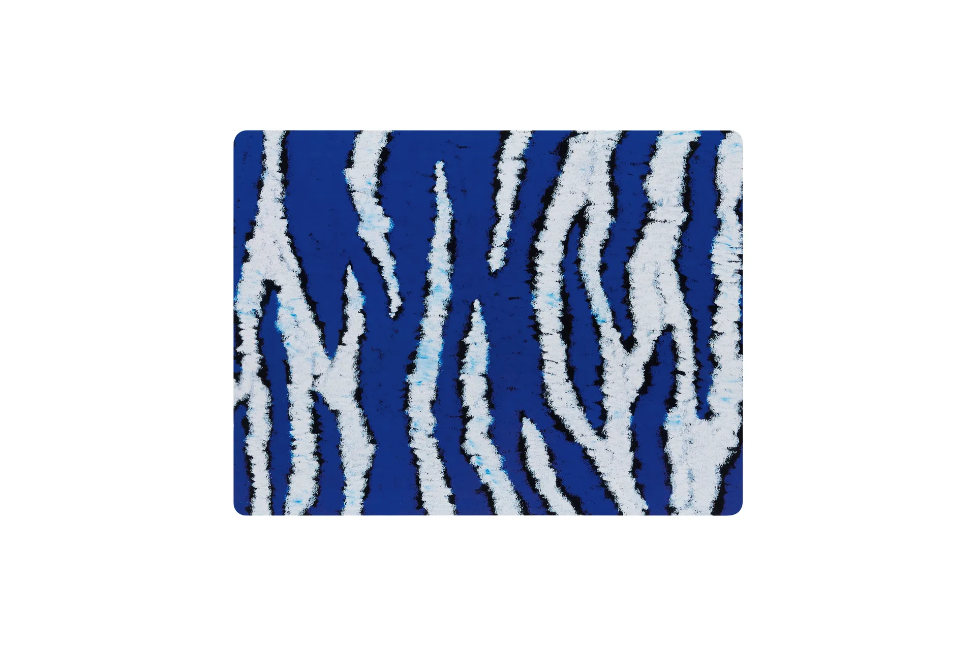 Individual de mesa Monster 30x40 cm 2 un., Ultramarine blue-white Hem