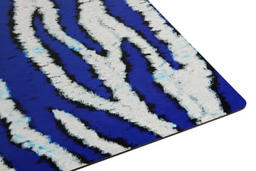 Individual de mesa Monster 30x40 cm 2 un. - Ultramarine blue-white - Hem
