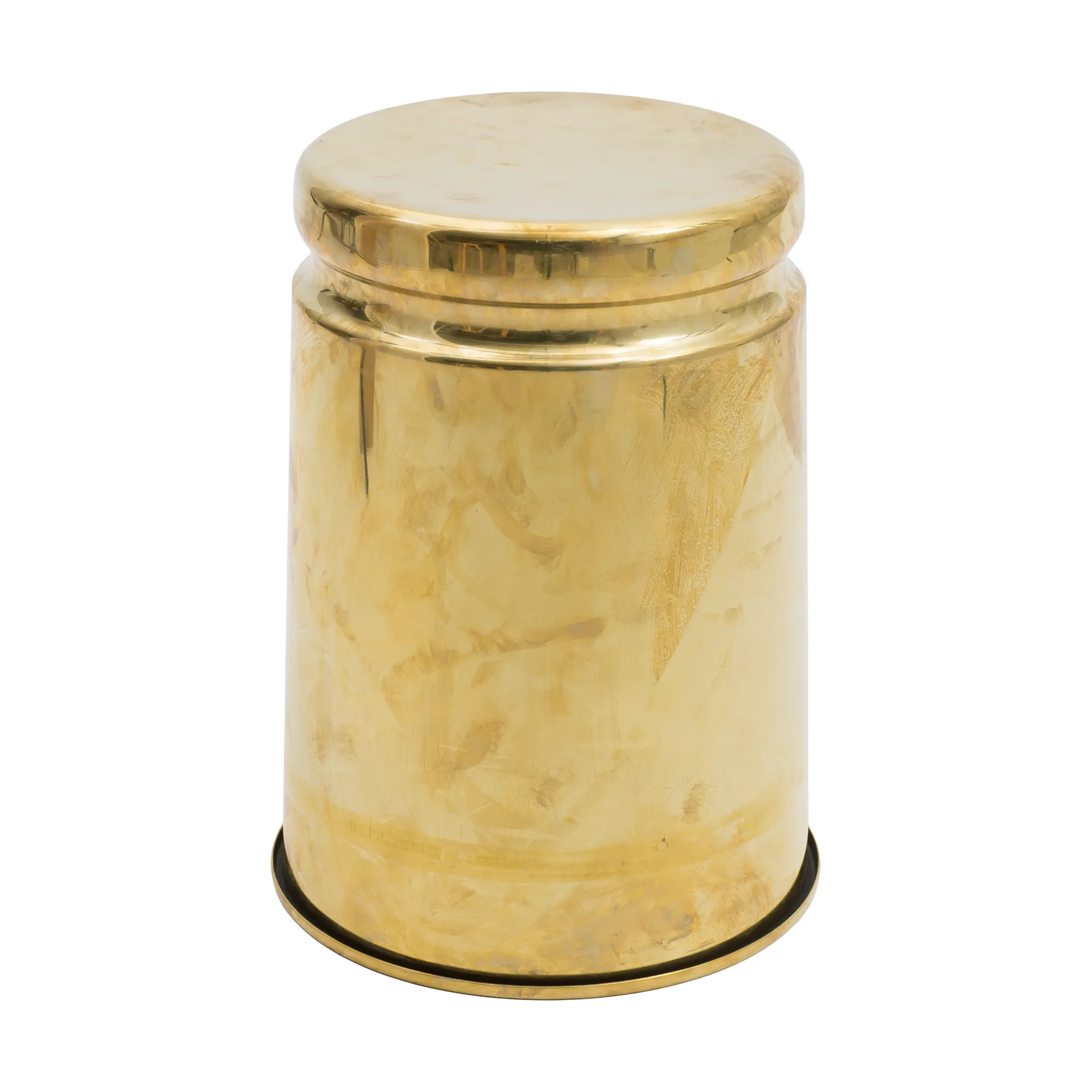 Last banco redondo Ø32x44 cm, Brass Hem