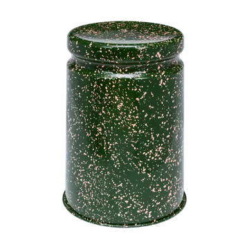Last banco redondo Ø32x44 cm - Green-pink splatter - Hem