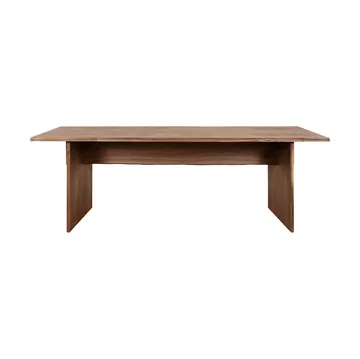 Mesa de jantar Bookmatch 220 cm - Nogueira - Hem