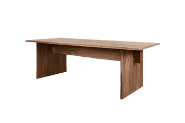Mesa de jantar Bookmatch 220 cm - Nogueira - Hem