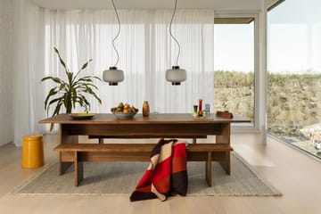 Mesa de jantar Bookmatch 220 cm - Nogueira - Hem