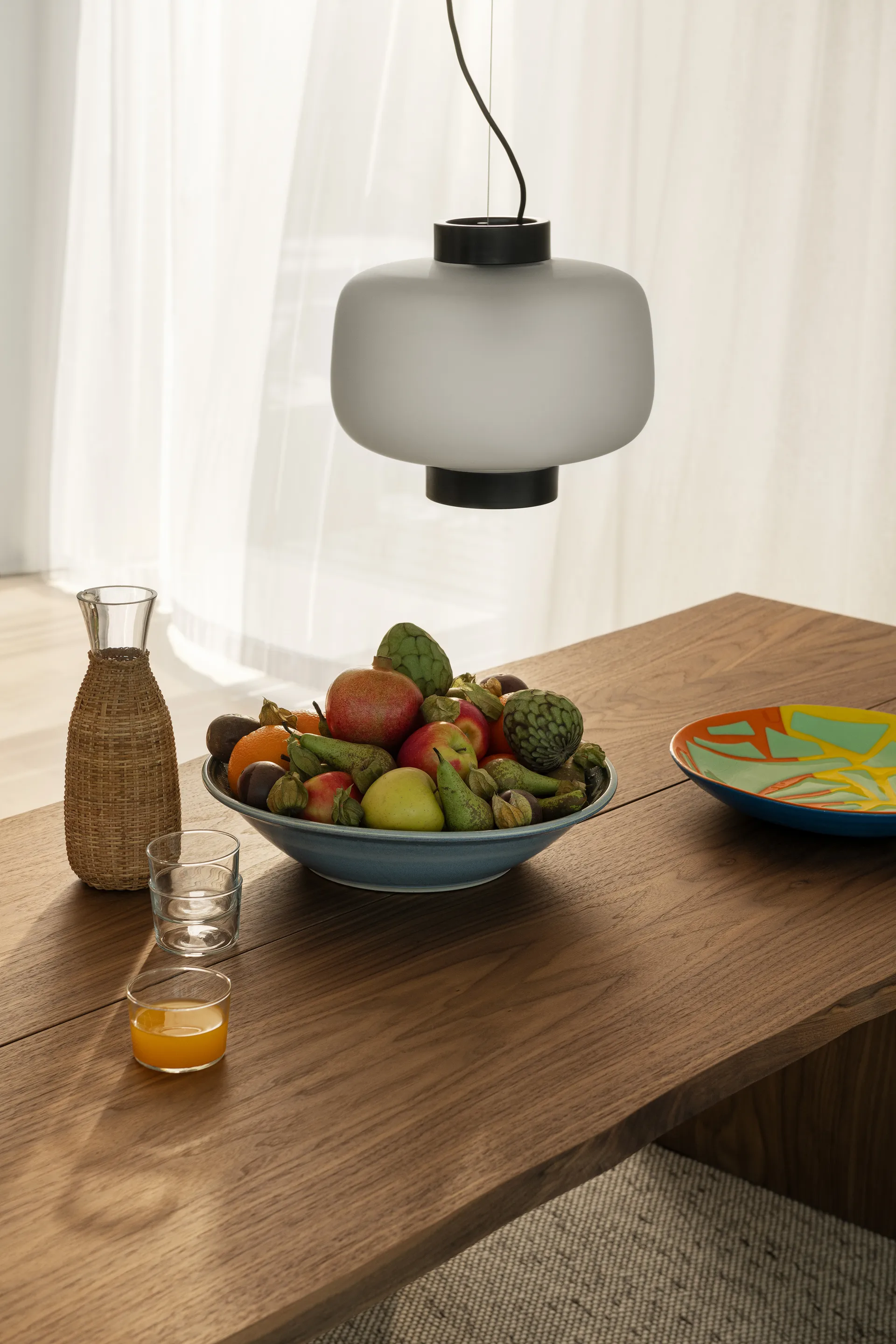 Mesa de jantar Bookmatch 220 cm, Nogueira Hem