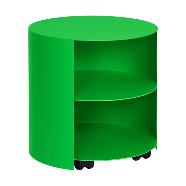 Mesa lateral Hide Ø38x41 cm - Pure green textured - Hem