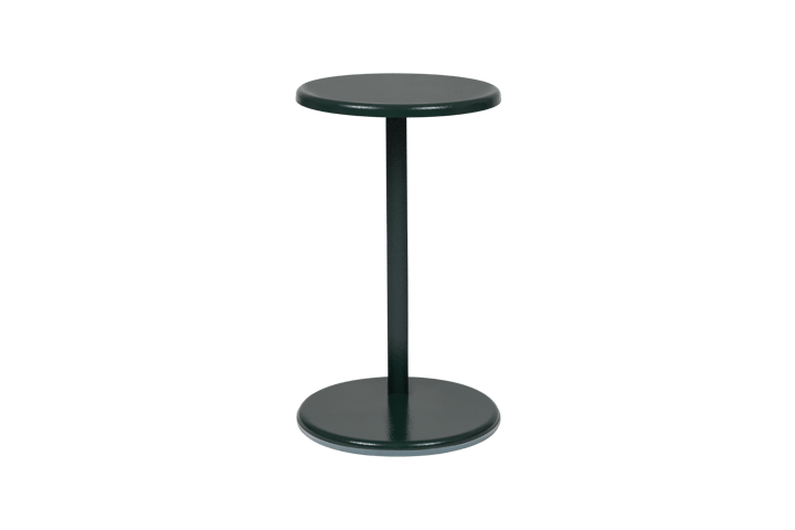 Mesa lateral Lolly 56 cm, Black green gloss Hem