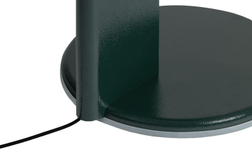 Mesa lateral Lolly 56 cm - Black green gloss - Hem