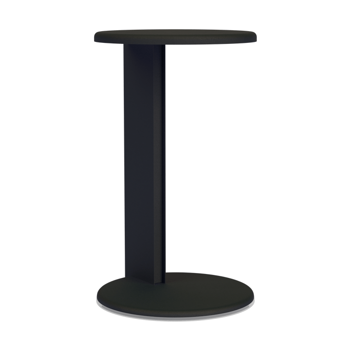 Mesa lateral Lolly 56 cm - Black grey matte - Hem