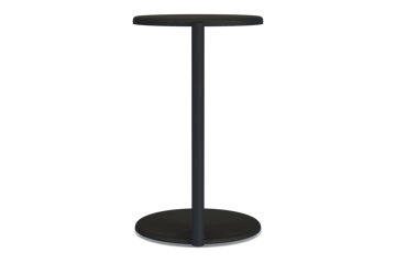 Mesa lateral Lolly 56 cm - Black grey matte - Hem
