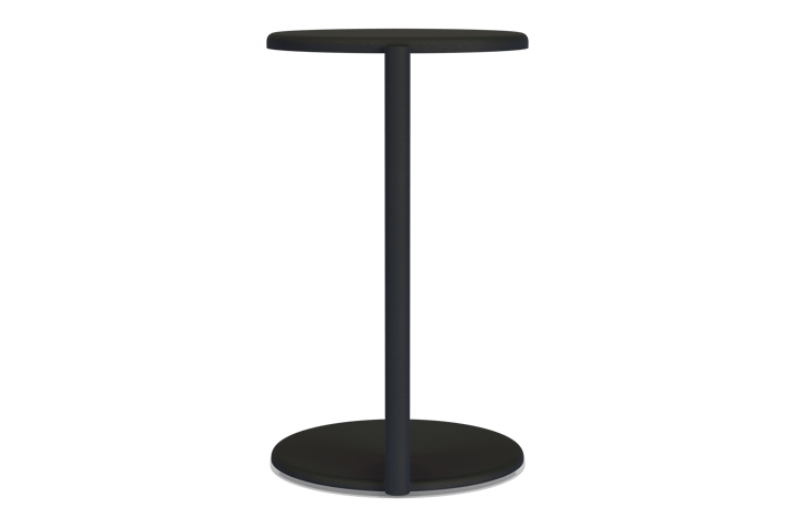 Mesa lateral Lolly 56 cm, Black grey matte Hem