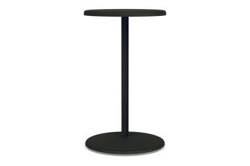 Mesa lateral Lolly 56 cm - Black grey matte - Hem
