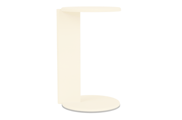 Mesa lateral Lolly 56 cm - Cream matte - Hem