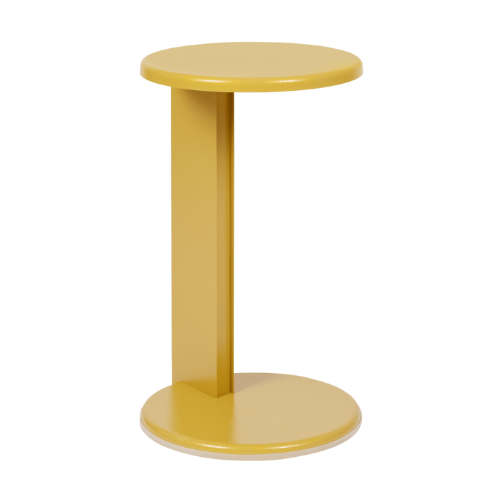 Mesa lateral Lolly 56 cm - Ochre yellow gloss - Hem