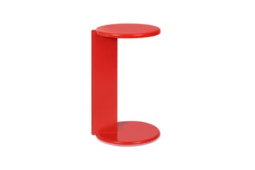 Mesa lateral Lolly 56 cm - Traffic red gloss - Hem
