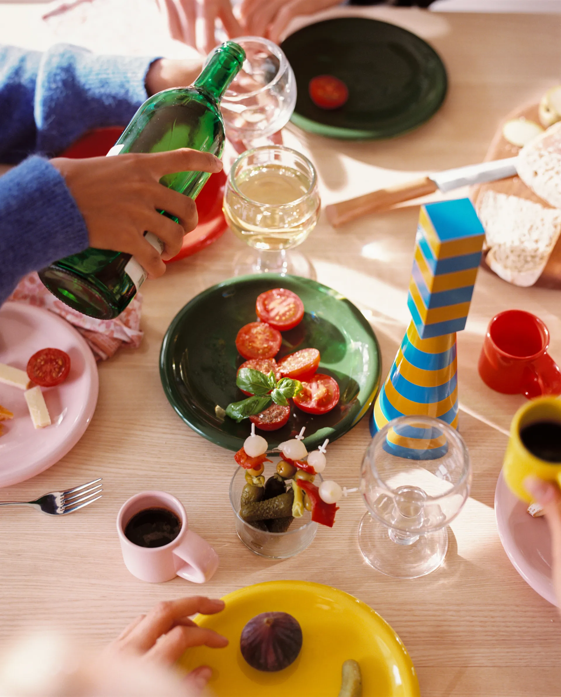 Moinho de sal e pimenta Molino Vertical 29 cm, Honey-blue Hem