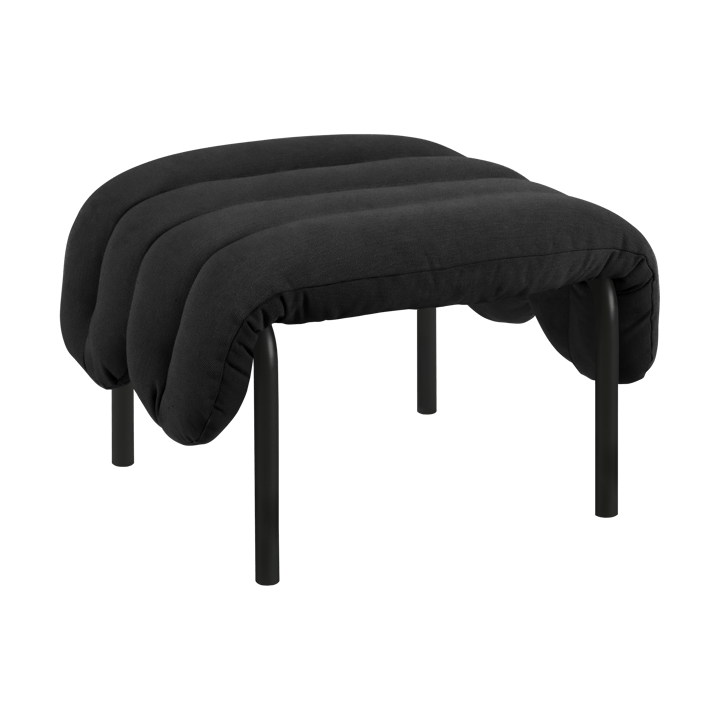 Otomano Puffy 58x67 cm - Anthracite-black grey - Hem