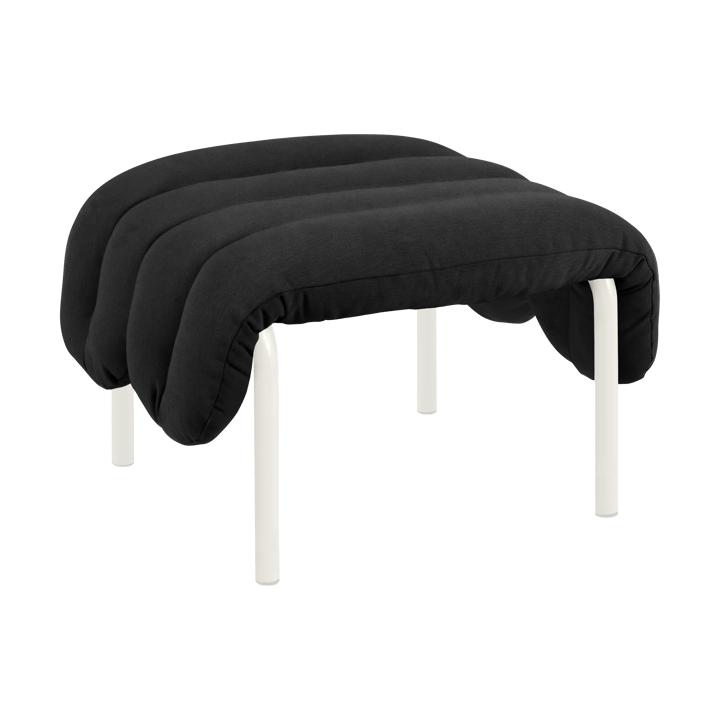 Otomano Puffy 58x67 cm - Anthracite-cream - Hem