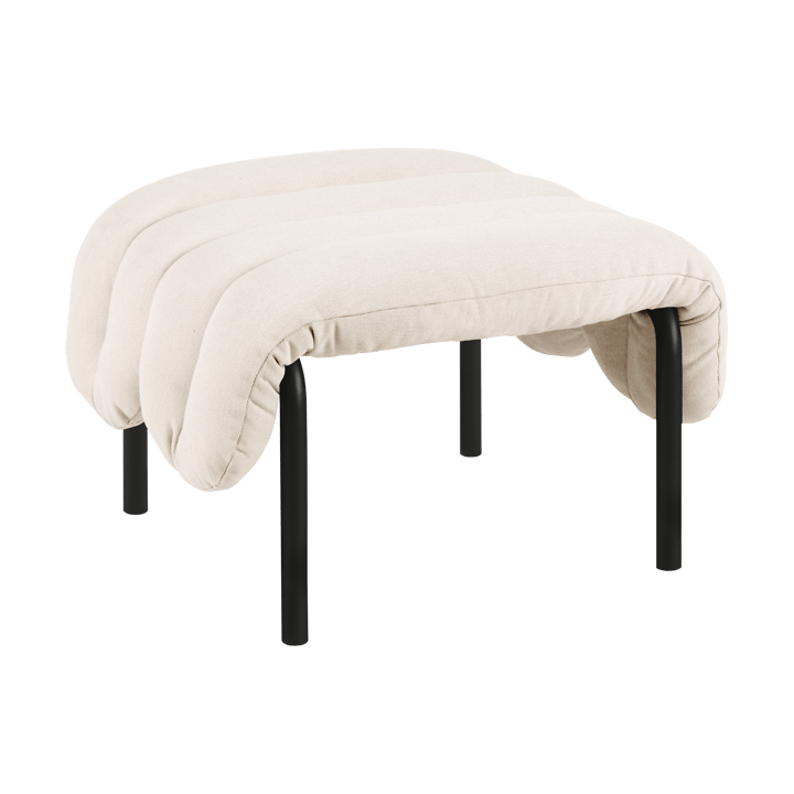 Otomano Puffy 58x67 cm - Natural-black grey - Hem
