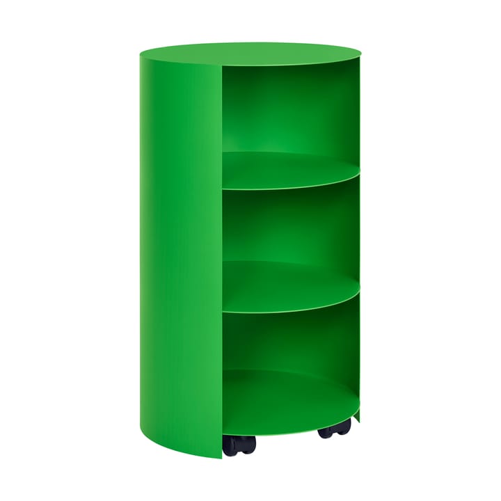 Pedestal Hide Ø38x68 cm - Pure green textured - Hem