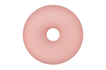 Pufe Boa Ø114 cm - Cotton candy - Hem
