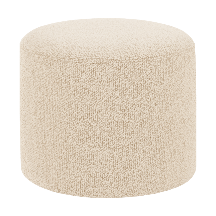 Pufe Bon Ø50x41 cm - Eggshell - Hem