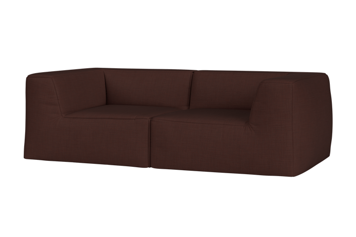 Sofá Great de 2 lugares 220 cm, Cifrado 0381 Hem