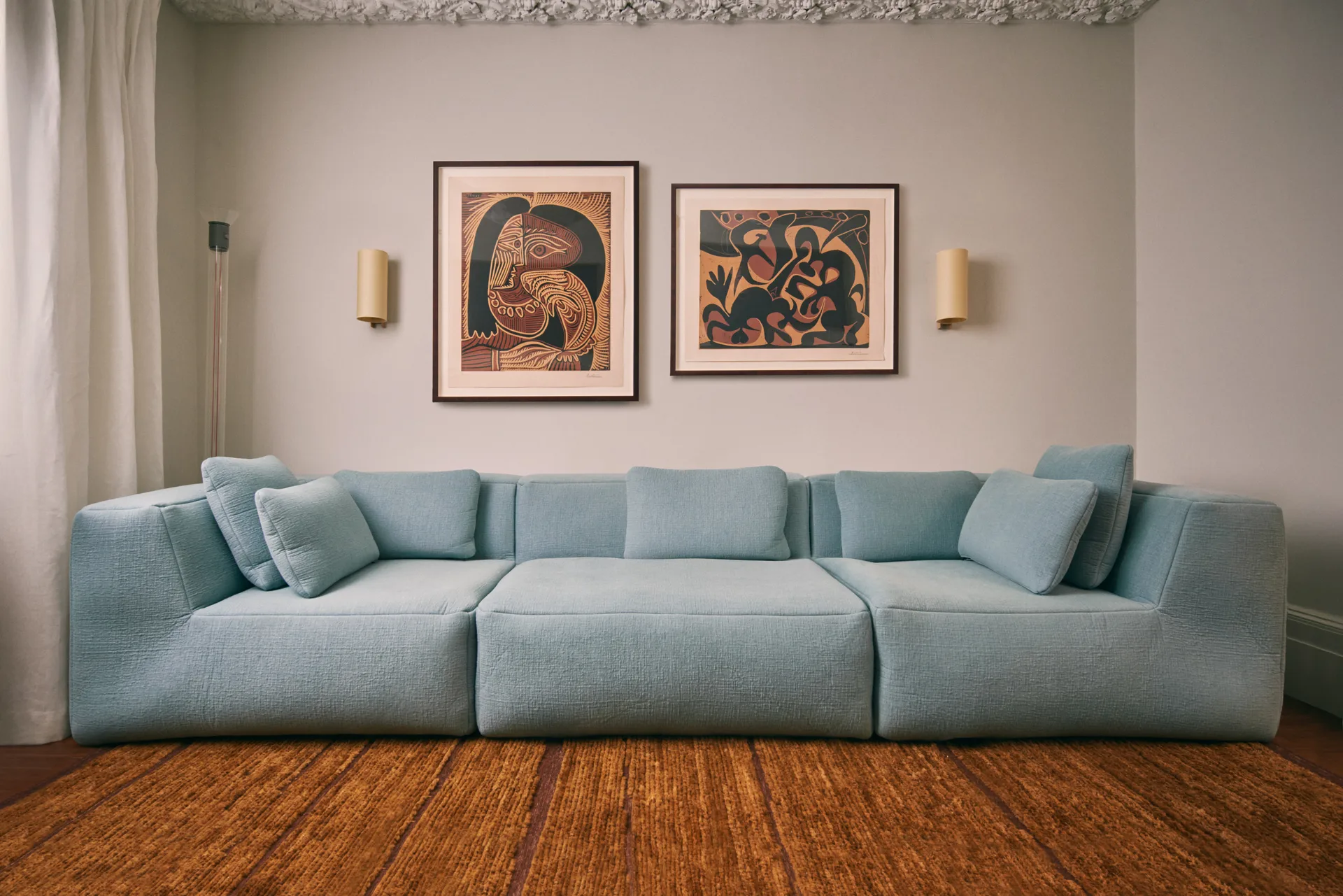 Sofá Great de 3 lugares 330 cm, Autumn 0361 Hem