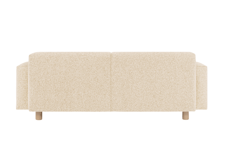 Sofá Koti de 2 lugares 200 cm, Eggshell Hem
