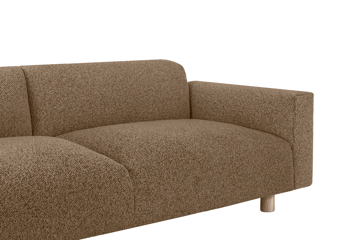 Sofá Koti de 3 lugares 240 cm - Sawdust - Hem