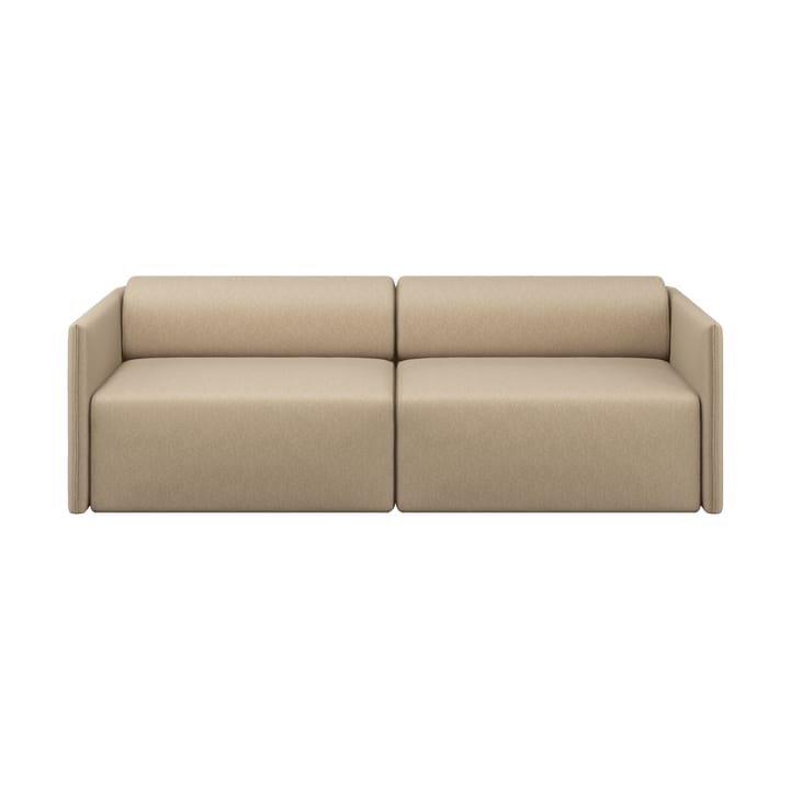 Sofá Palo Block de 2 lugares Low 200 cm - Beige - Hem