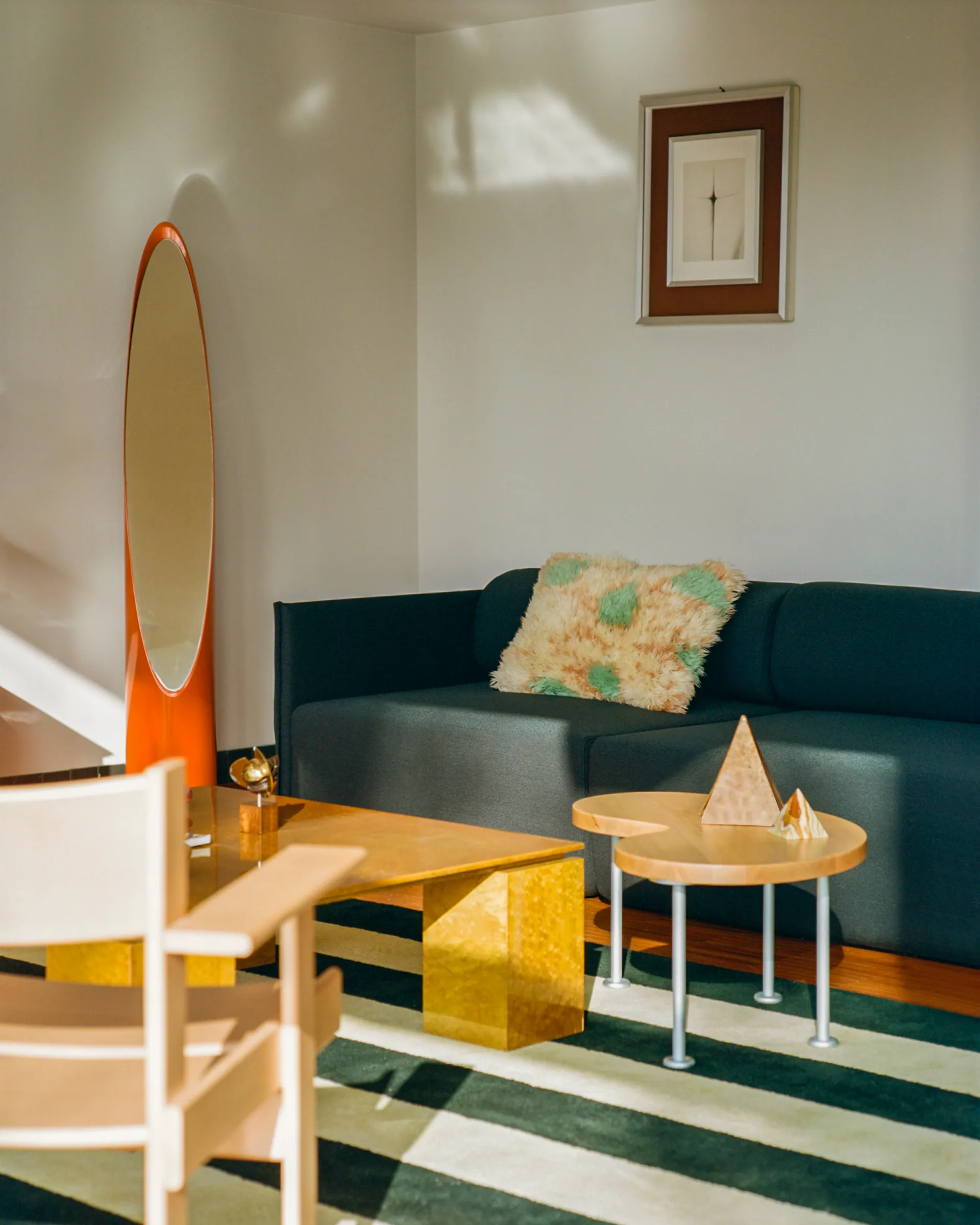 Sofá Palo Block de 2 lugares Low 200 cm, Pine Hem