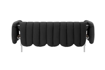 Sofá Puffy de 2,5 lugares 205 cm - Anthracite-aço inoxidável - Hem