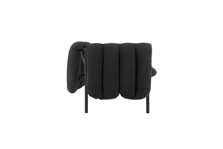 Sofá Puffy de 2,5 lugares 205 cm, Anthracite-black grey Hem