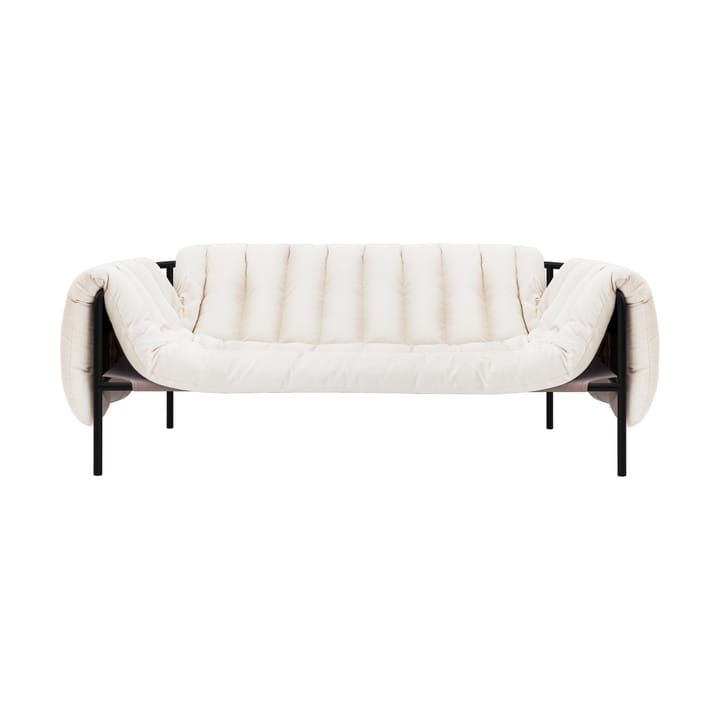 Sofá Puffy de 2,5 lugares 205 cm - Natural-black grey - Hem