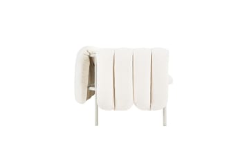 Sofá Puffy de 2,5 lugares 205 cm - Natural-cream - Hem