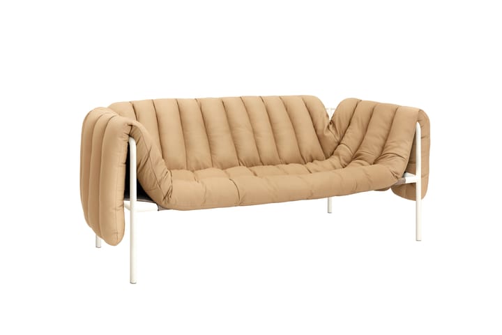 Sofá Puffy de 2,5 lugares 205 cm, Sand leather-cream Hem