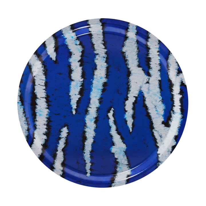 Tabuleiro Monster Medium Ø49 cm - Ultramarine blue-white - Hem