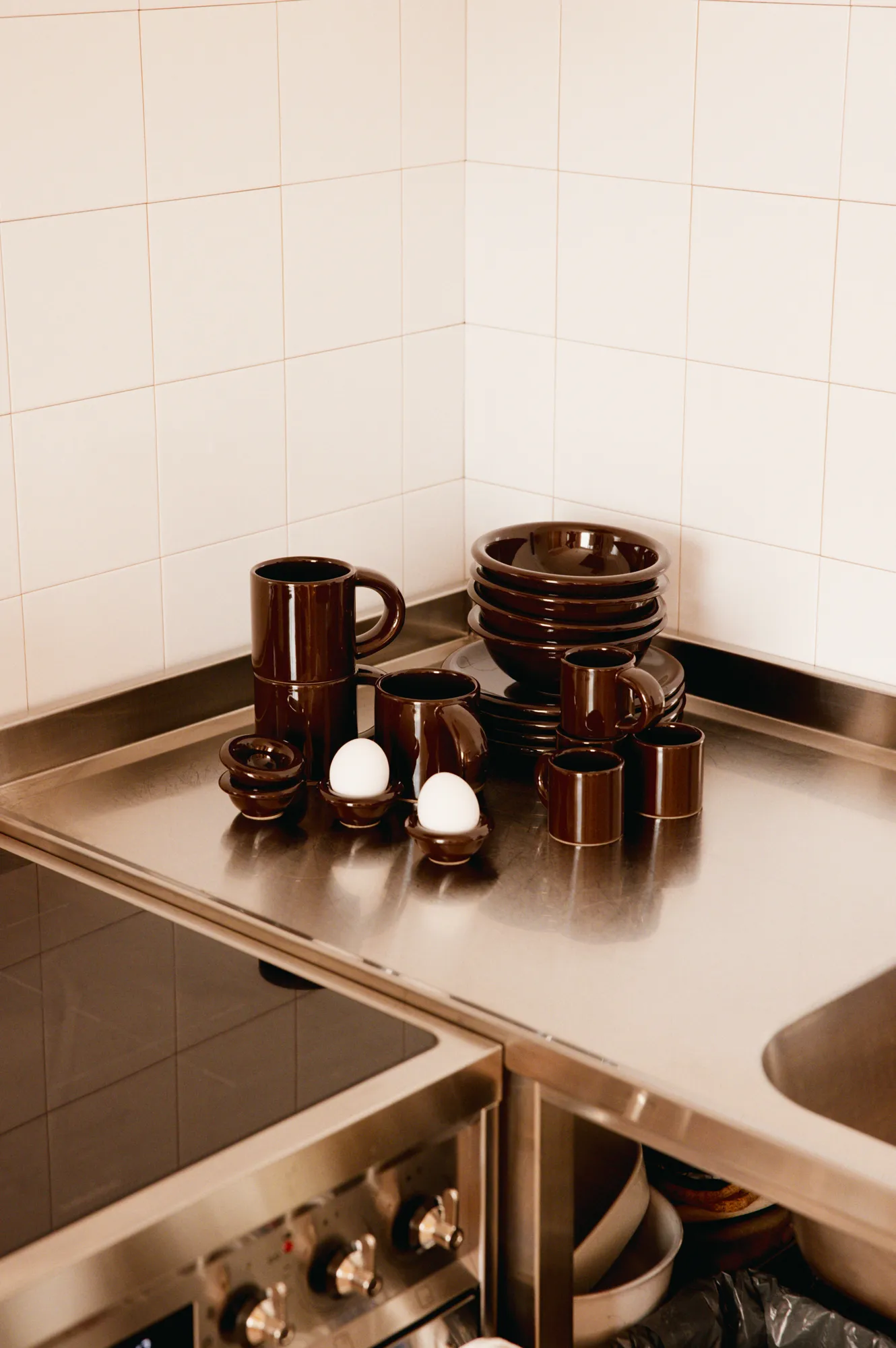 Tigela Bronto Ø17 cm 2 un., Brown Hem