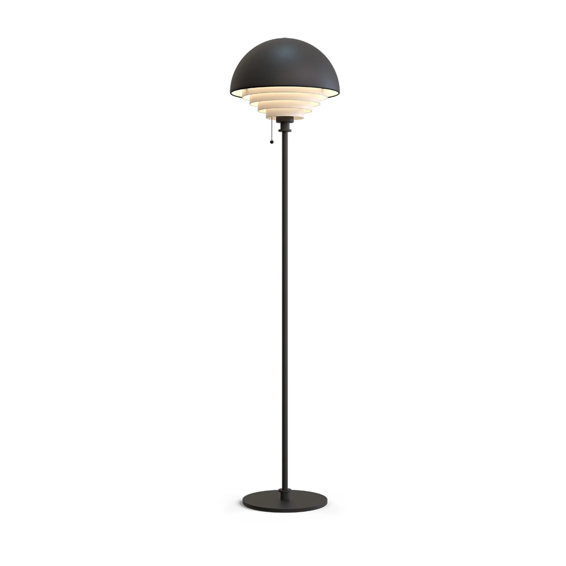 Candeeiro de chão Motown 150 cm , Preto Herstal