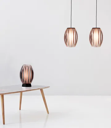 Candeeiro de mesa Tentacle M 34 cm - Preto-Fumado  - Herstal