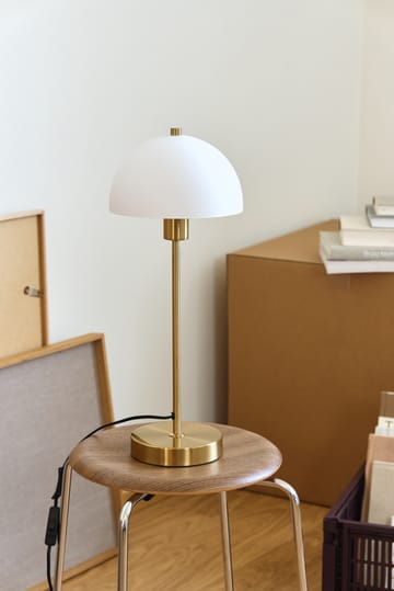 Candeeiro de mesa Vienda - latão-branco - Herstal