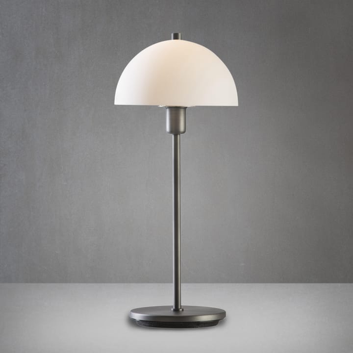 Candeeiro de mesa Vienda X, cinza Herstal